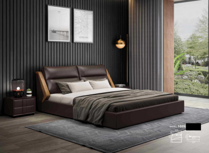 Bett Polster Design Luxus Doppel Hotel Betten Ehe 180x200cm Schlaf Zimmer Leder